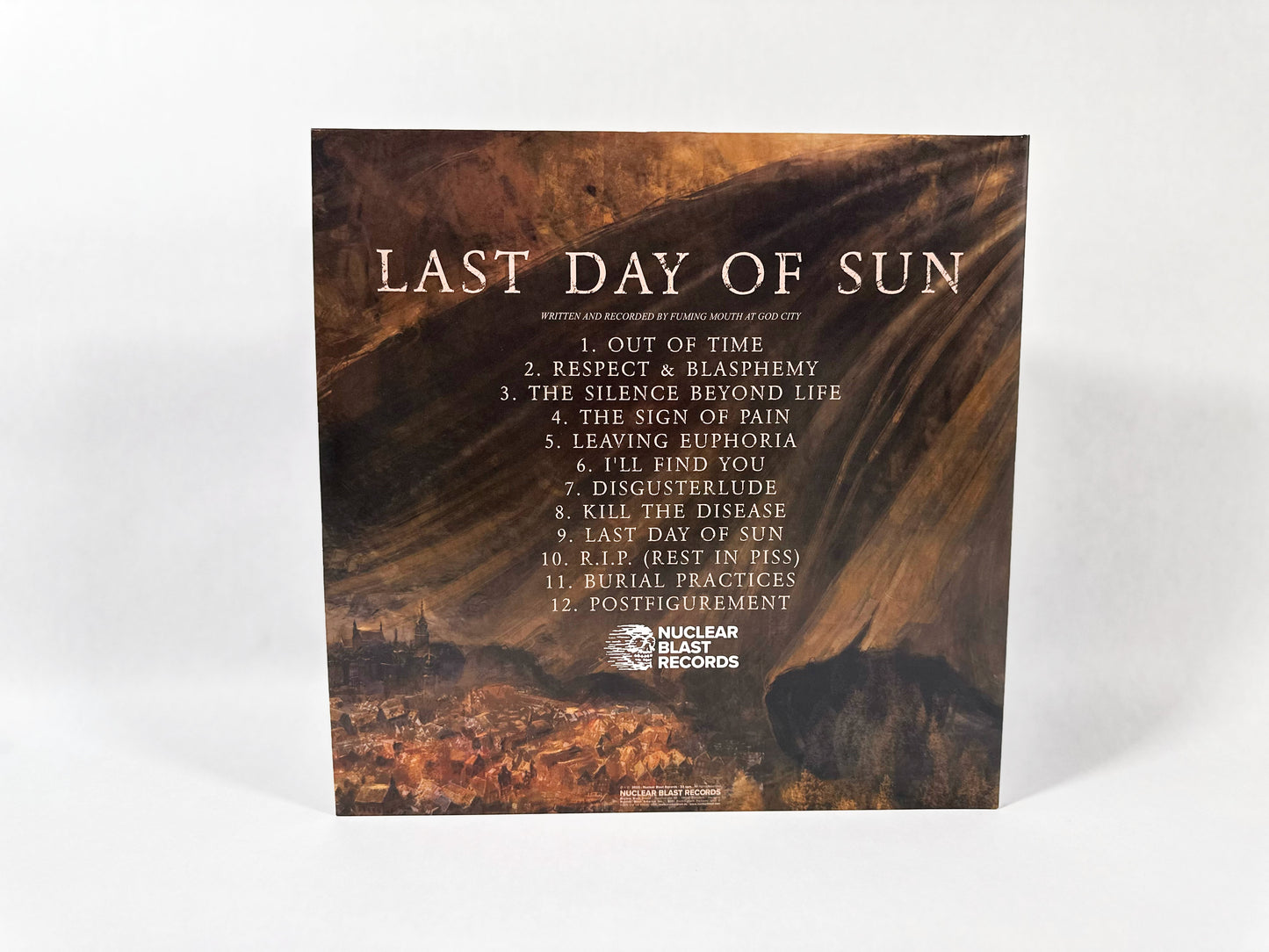 Last Day of Sun Orange Brown Marble Vinyl LP